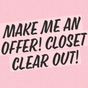 Out with the old in with the new...